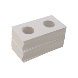 2x2 Cardboard Coin Holder Collection Mylar Flip Cover Coin Storage 40mm (150 Pieces)