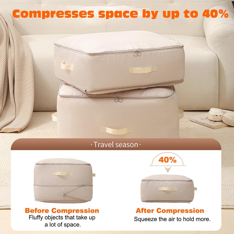 BSITSSS Ultra Space Saving Self Compression Organizer, Self Compression Organiser,
