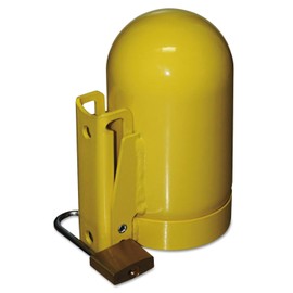 Saf-T-Cart SC8FNNP-12 Cylinder Cap, High Pressure, 3 1/8", Steel, Yellow