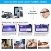 OCCI CHIARI Bifocal Reading Glasses 1.50 Womens Trendy Blue Light