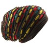 RW Rasta Beanie (Brown/Rasta)