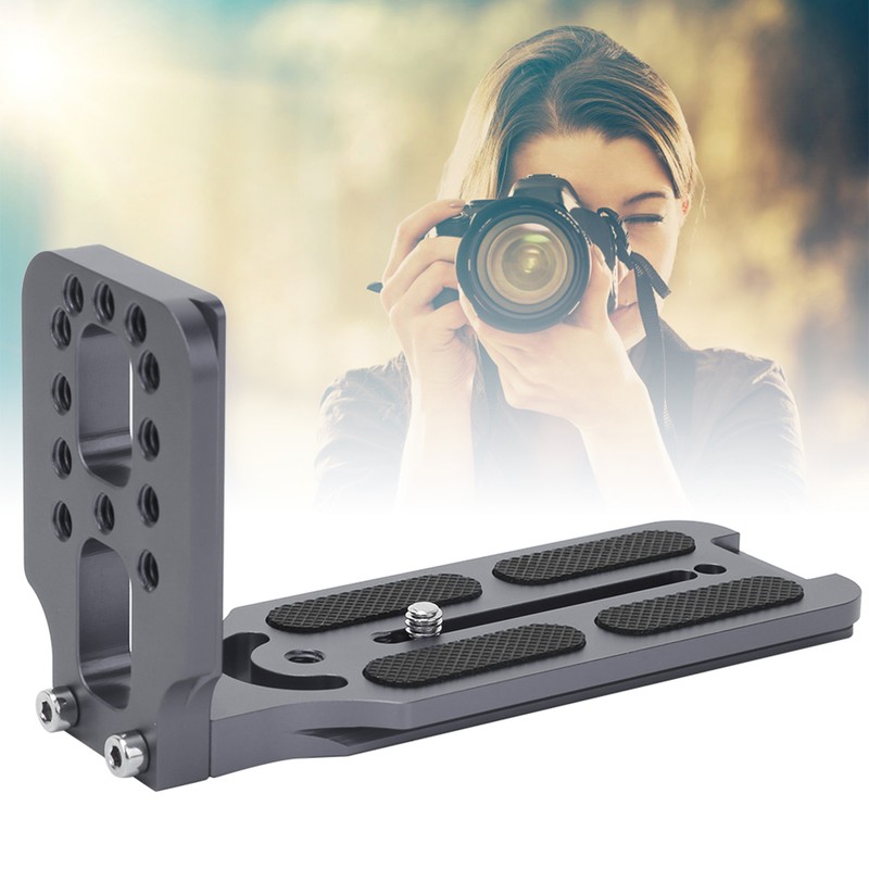 Universal Aluminium Alloy Vertical L shaped Quick Release Plate for