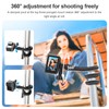 TELESIN Flexible Monkey Tail Selfie Stick Holder for GoPro Hero