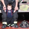 Firefighter Black/Yellow Toddler Look-Like Turnout Gear Pants (3T)