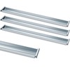 Dinifee 4 Pack Front-to-Back File Drawer Rails for Hanging File