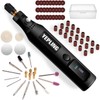 YEPLING Cordless Rotary Tool, 3.7V Li-Ion 3 Speed Electric DIY