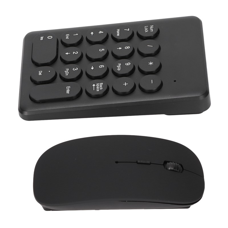 Numeric Keypad Portable Slim 2.4GHz USB Wireless Mini Black Numeric