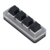 4 Key Mini Keypad USB C Wired Dustproof Red Switch