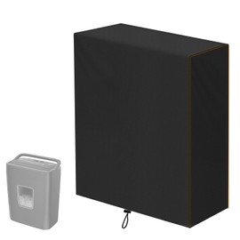 Paper Shredder Cover Waterproof 420D Oxford Cut Credit Card Shredder Protective Shredder Dust Cover for Home Office (14" L X 10" W X 17" H)