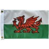 NWFlags Outdoor Heavy Small Wales Flag 1.5ft x 1ft 110d