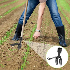 Portable Weed Picker, Weed Puller Head Stand Up Non-Slip Weeding Head Manual Weed Cutter Stand Up Replacement Aluminium Alloy Non-Slip Weeding Head Tool Garden Tool