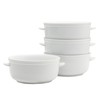 Everyday White by Fitz and Floyd Set of 4 Handled