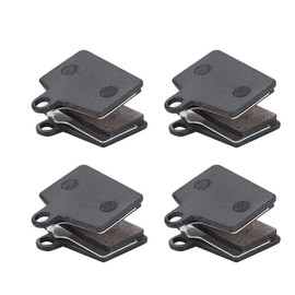 Brake Pads, 4 Pairs Stable Bicycle Disc Brake Pads with 4 Metal Clips for Hayes Stroker Ryde Dyno Sport