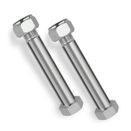Joytrace 25mm Mini Excavator Pins Compatible with AGT Mini Excavator Hydraulic Thumb Clip/Bucket/Ripper/Rake Link Pin Parts, 0.98 inch Link Pins for Attachments