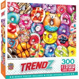 MasterPieces 300 Piece EZ Grip Jigsaw Puzzle - Donut Resist - 18"x24"