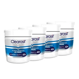 Clearasil 5-In-1 65 Ultra Cleansing Pads, Pack Of 4