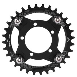 VGEBY E-Bike Chainrings Aluminum Alloy 104BCD 32T Sprocket Gear Adapter for Bafang Mid Drive Motor
