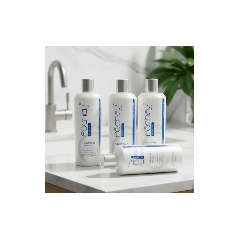 Pack 4 K Sisteme Formule Keratina + Colágeno 250ml Fochev