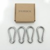 JOLIRSBOX Carabiner 316 Stainless Steel Spring Hook Carabiner Set (3.1