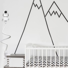 Derebir Soporte para cámara de bebé, soporte para monitor de bebé, compatible con HelloBaby HB66/HB6550/HB6339/hb6233/HB40/ para Blemil VT 302/BL9052, Juan JA2216 JA2215, OKAIDI OD8051/OD8050/OD8052
