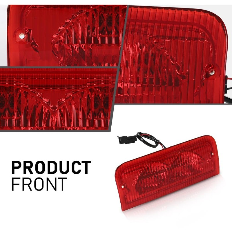 G-PLUS 3rd Third Brake Light Stop Lamp Assembly Compatible with