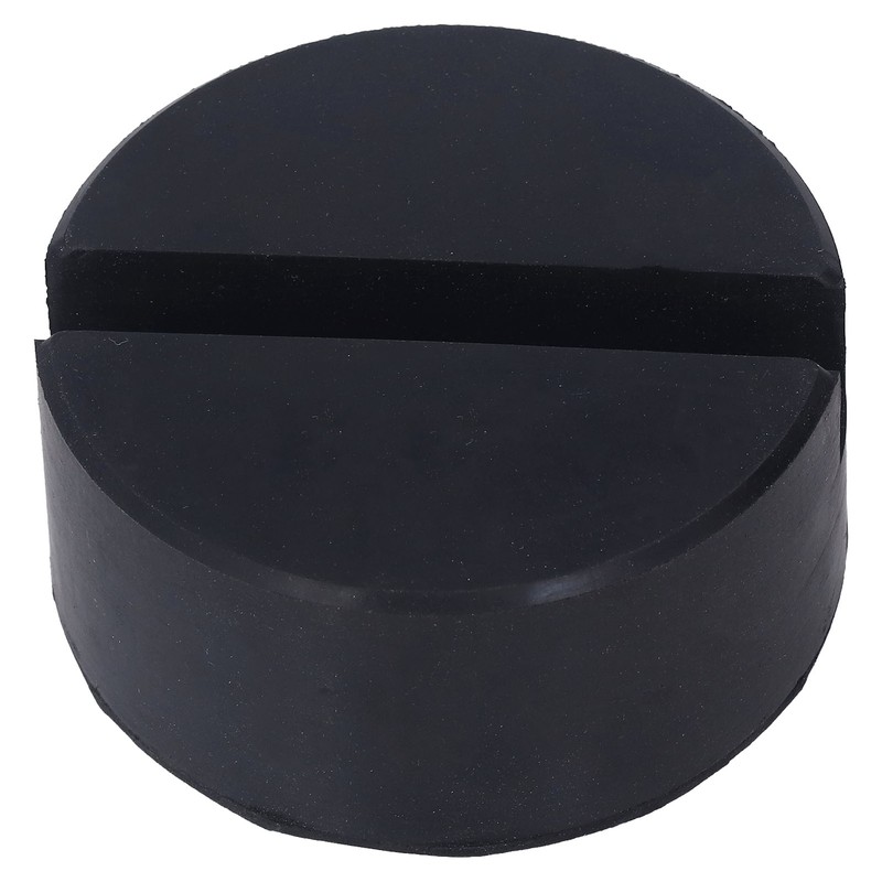 4PCS Rubber Jack Lifting Pad Adapter Floor Round Slotted Frame