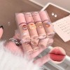 Set De Esmaltes De Labios Mini Bear, 4 Unidades, Pintalabios