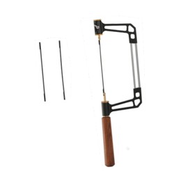 Milageto Coping Saw,Wire Saw Portable Equipment,Jewelry Saw Hand Saw for DIY Wood Crafts Hobby Project Modeling Woodworkings Cutting, Round Handle