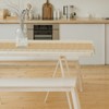 Jute Table Runner 30 x 275 cm Natural Hessian Table