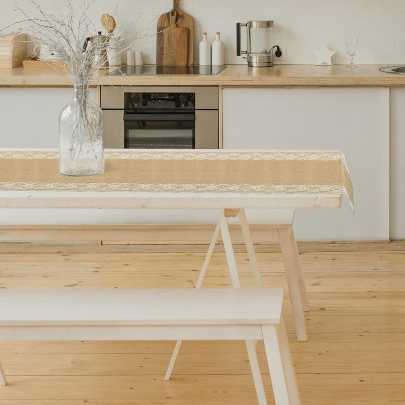Jute Table Runner 30 x 275 cm Natural Hessian Table