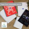 Oxford Campus, A4 Project Book, A4 Notebook Lined with Dividers,