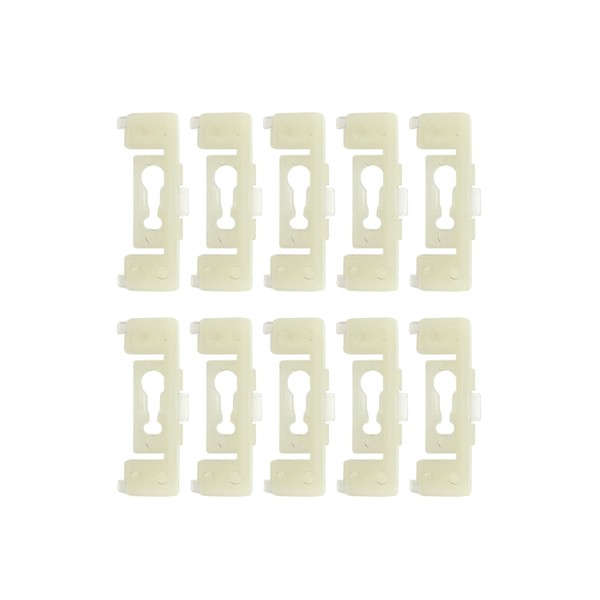 UINIEBOOM Truck Tailgate Tail Gate Moulding Molding Trim Clips, 10pcs