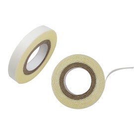 Full Shine Replacement Tape in Tape Replacement Hair Extension Tape Double Sided Hair Extensions Tapes for Tape in Hair Extension White 5/16"(0.8cm)×3 Yards