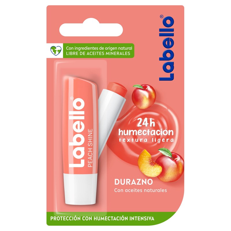 Labello Lip Balm Fruity Shine - Peach