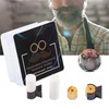 2 Pairs of Handlebar Moustache Training Wheels, Moustache Curler Shape