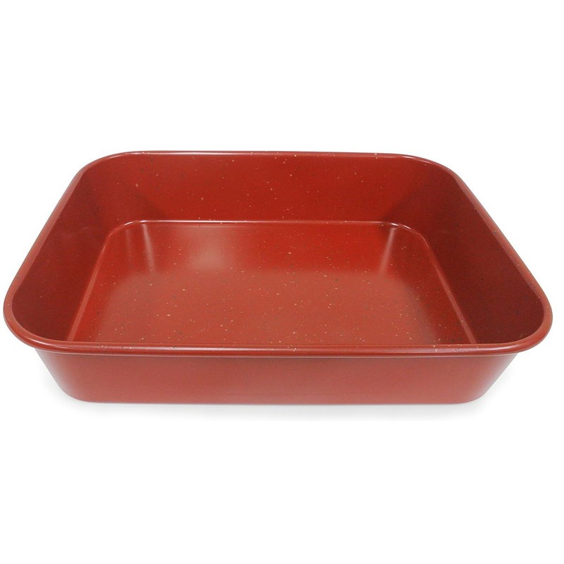 casaWare Ceramic Coated NonStick Lasagna/Roaster Pan 13 x 10 x
