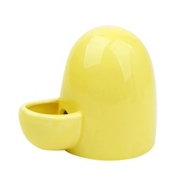 Kisangel Automatic Feeder 200ml Ceramic Bowl for Rabbits Hamsters Cats Pet Water Dispenser Feeder