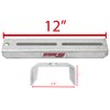 Extreme Max 3006.7075 12" Galvanized Swivel-Top Bunk Bracket with Hardware