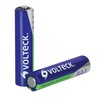 Volteck RE-AAA, Pilas recargables, larga duración, AAA, 1, 000 mAh,