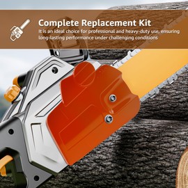 Chain Brake Clutch Cover Assembly Metal Clutch Cover Assembly Easy to Install Chainsaw Replacement Part for 435E 435 II 435 X Torq..(#536329204,Orange)