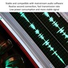 2 ChannelsMixer, Sound Card USB 48V Phantom Power Compact Sound