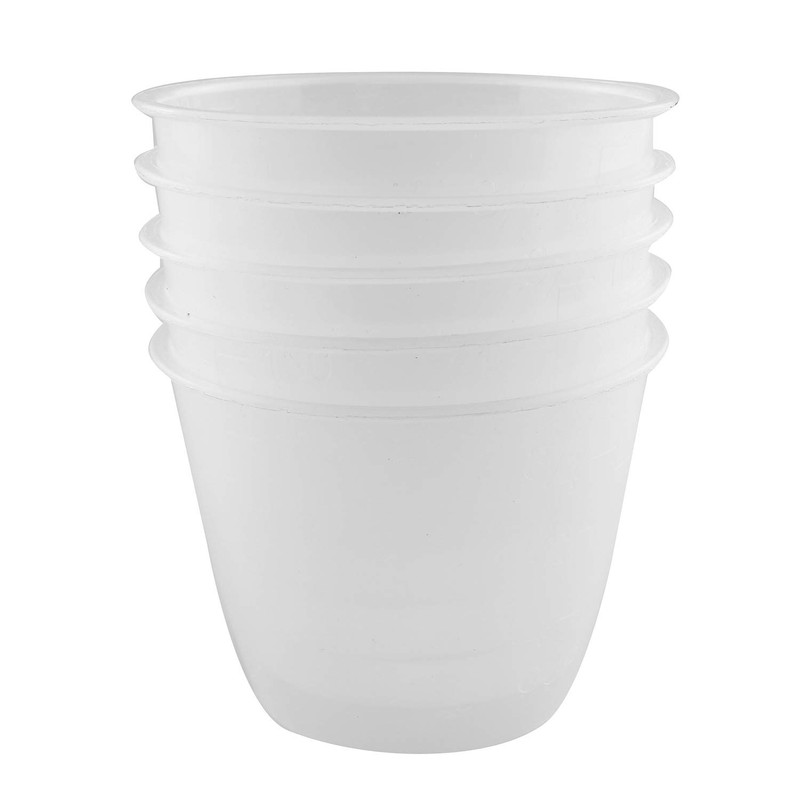 JCBIZ 5pcs Plastic Transparent Rice Measuring Cup 160ml Rice Cooker