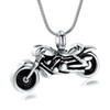 Motorcycle Cremation Jewelry Memorial Urn Necklace for Ashes Holder Funeral