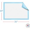 Henry Schein Disposable Underpads, 30x36 – Light Absorbency, 2-Ply Tissue,