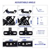 Motorcycle License Plate Holder with Left/Right Turn Light Motorcycle License