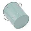 Round Ice Bucket Multipurpose Safe Galvanized Ice Buckets with Lid