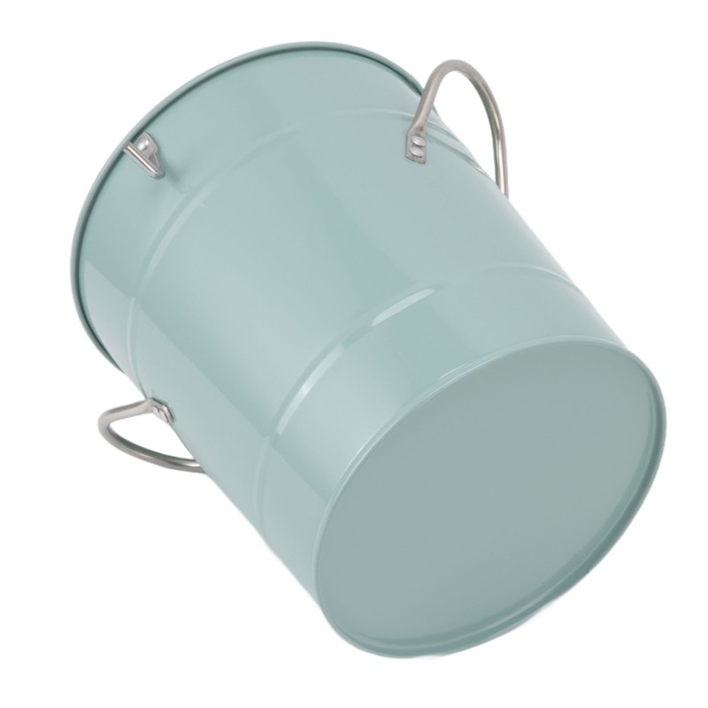 Round Ice Bucket Multipurpose Safe Galvanized Ice Buckets with Lid