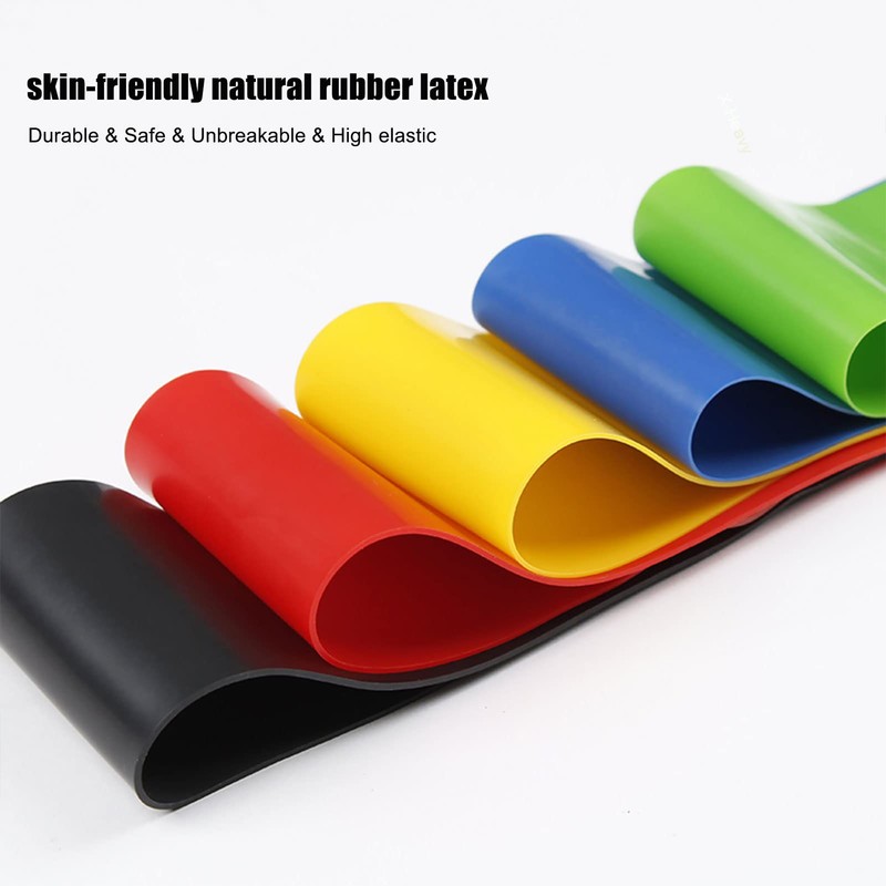 MODY RODY 5 Pack Resistance Bands for Working Out Exercise