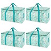 BALEINE 4-Pack Oversized Moving Bags with Reinforced Handles, Heavy-Duty Storage