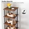 HOOBRO Vertical Shoe Rack, 8-Tier Narrow Shoe Shelf, Shoe Storage